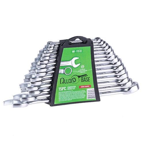 Набор ключей Alloid Base 15 пр. 6-22 мм