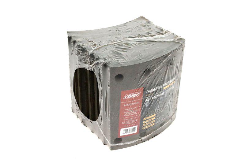 Комплект накладок тормозов на ось Rider RD 19477Rem2 SAF