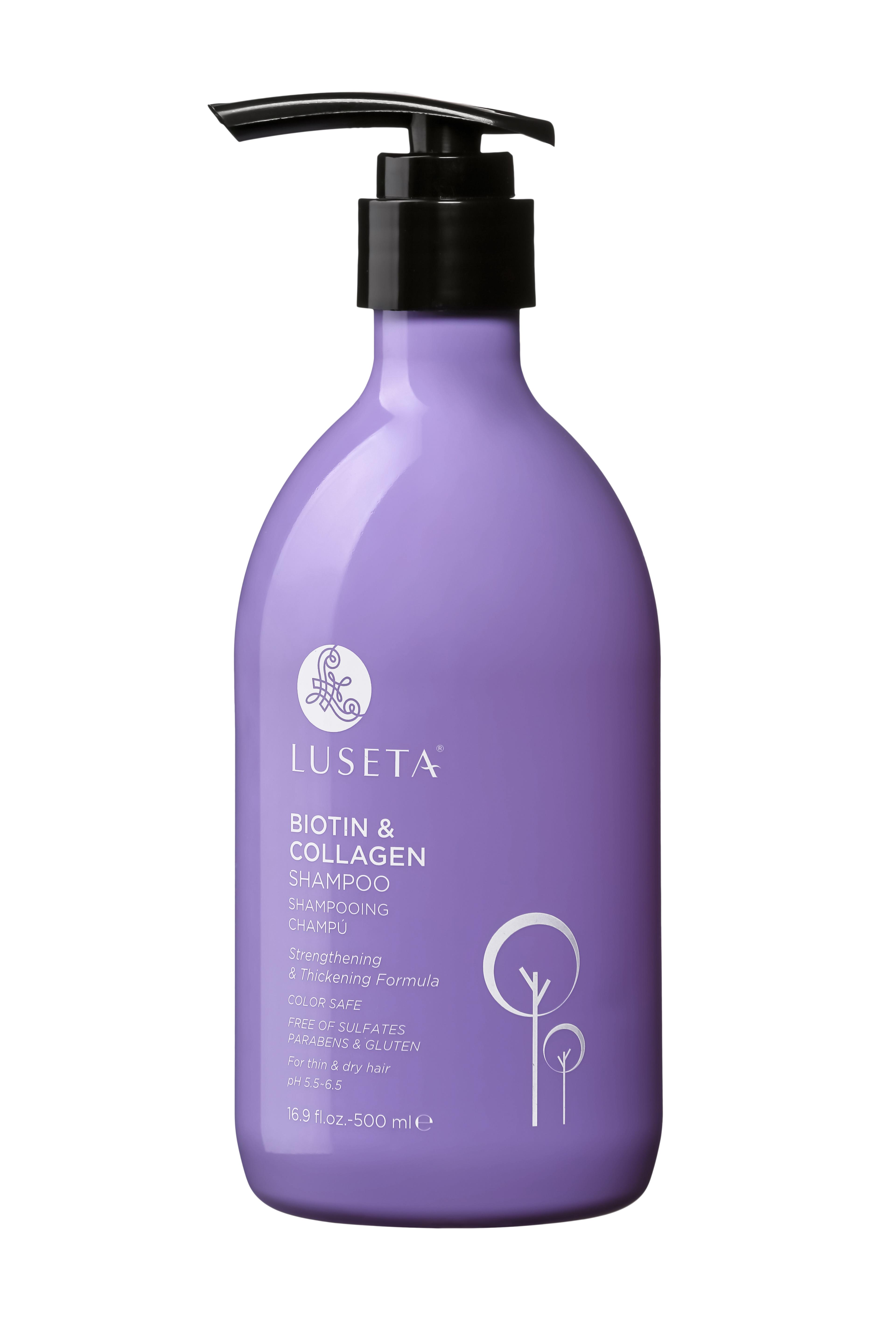 Шампунь для росту та зміцнення волосся Luseta Beauty Biotin&Collagen Shampoo 500 мл (23335416)