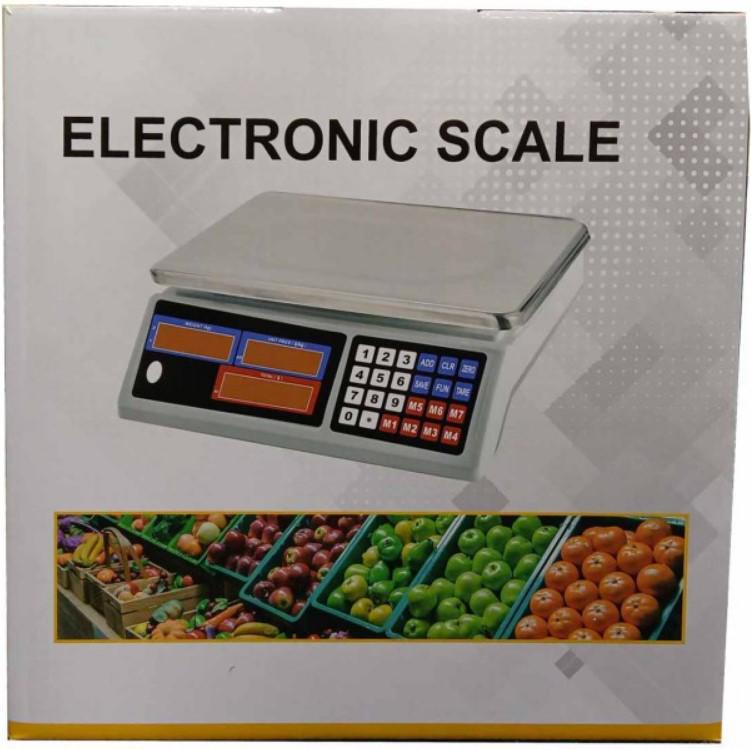 Торгові ваги MAG-50kg з LED-дисплеєм і металевою платформою (2104618633) - фото 4