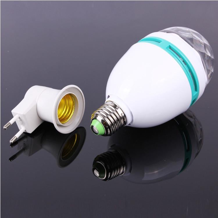 Лампа новогодняя Диско из пластика 16х8 см LED 220 Вт RGB (150-41-Диско 1860-02)