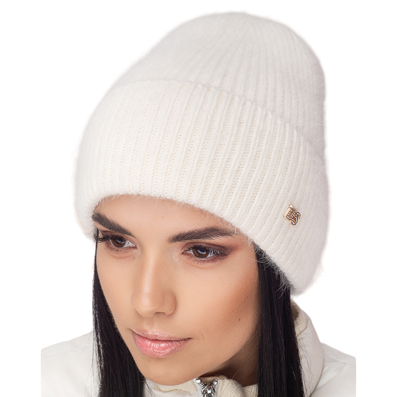 Шапка ангорова жіноча Leks Конфетті one size Молочний - фото 1 Шапка ангорова жіноча Leks Конфетті one size Молочний - фото 1