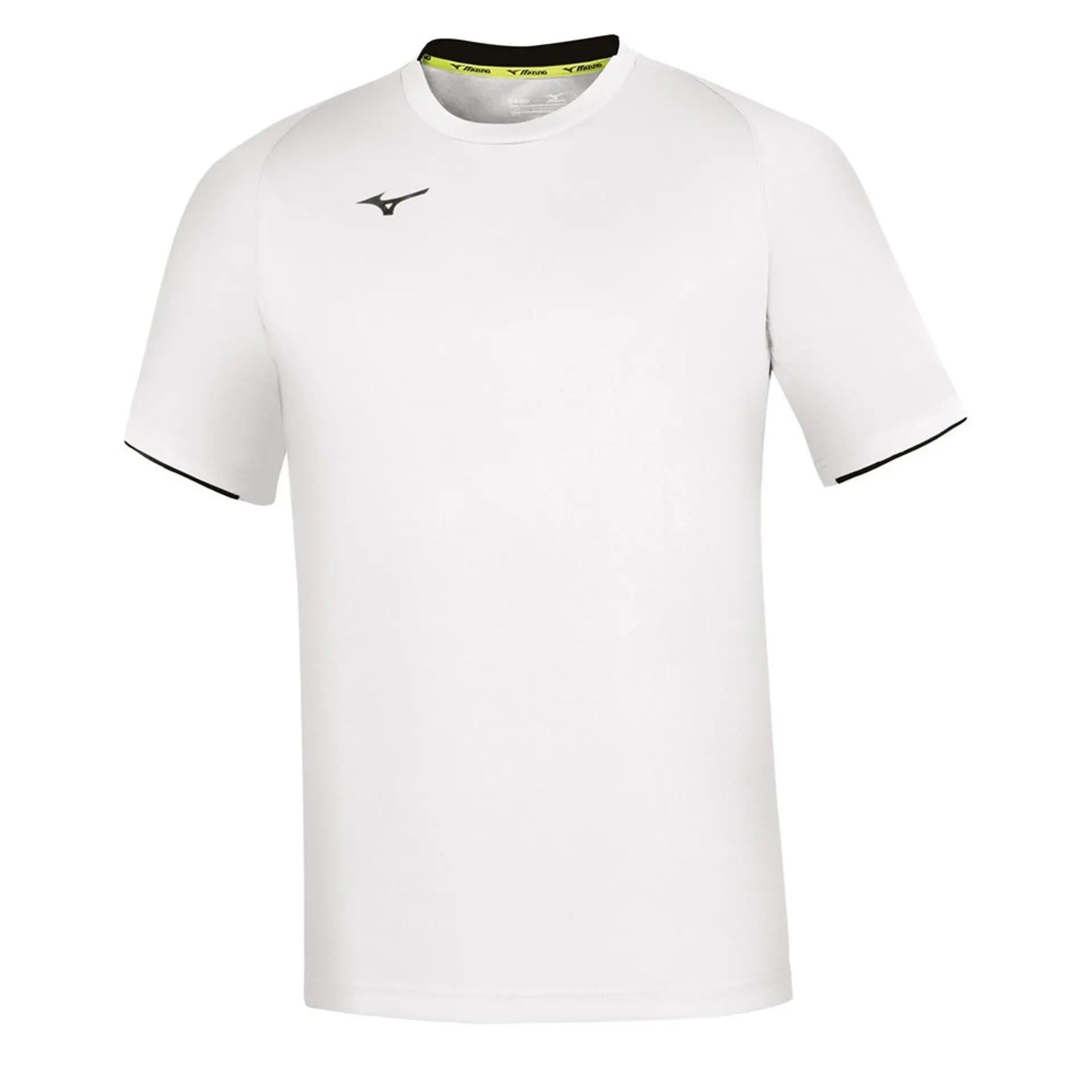 Футболка дитяча Mizuno Jr Core SS Tee 128 см Білий/Синій (32EA7401-71 128)