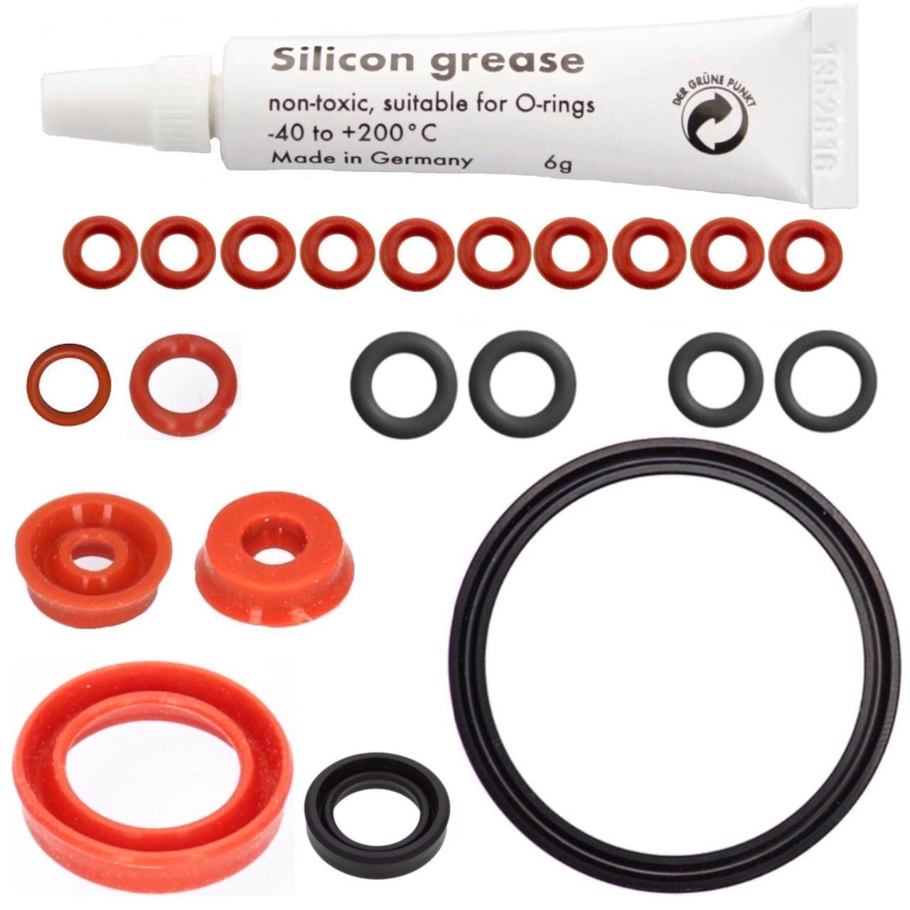 Ремкомплект XL прокладок для обслуговування кавомашини Melitta зі змазкою Silikonfett (1186391491)