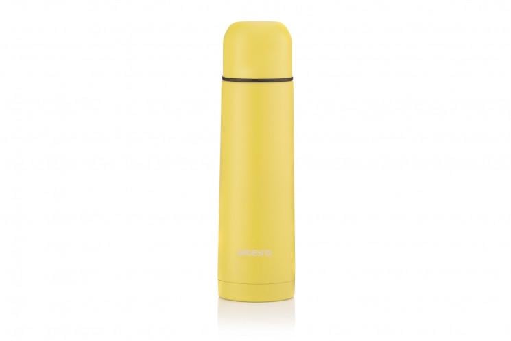 Термос Ardesto Bright City нержавеющая сталь 500 мл Желтый (AR2650YL)