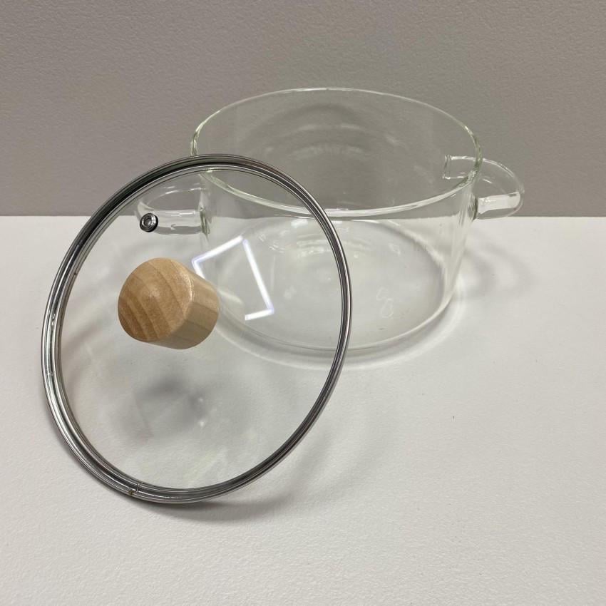 Каструля з кришкою A-Plus 1057 скляна 1,8 л 16 см (2187140664) - фото 5 Каструля з кришкою A-Plus 1057 скляна 1,8 л 16 см (2187140664) - фото 5