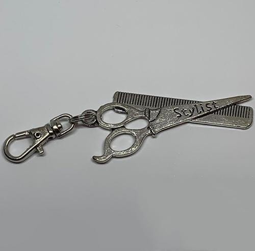 Брелок винтажный K&K Hairdressers Scissors в подарочной упаковке - фото 3