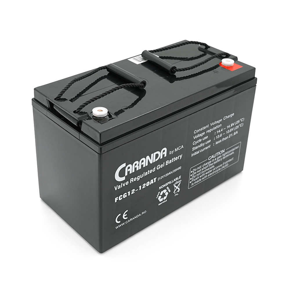 Аккумулятор гелевый MCA FCG12-120AT 12V 120 Ah для ИБП и телеко мм уникаций (37607)