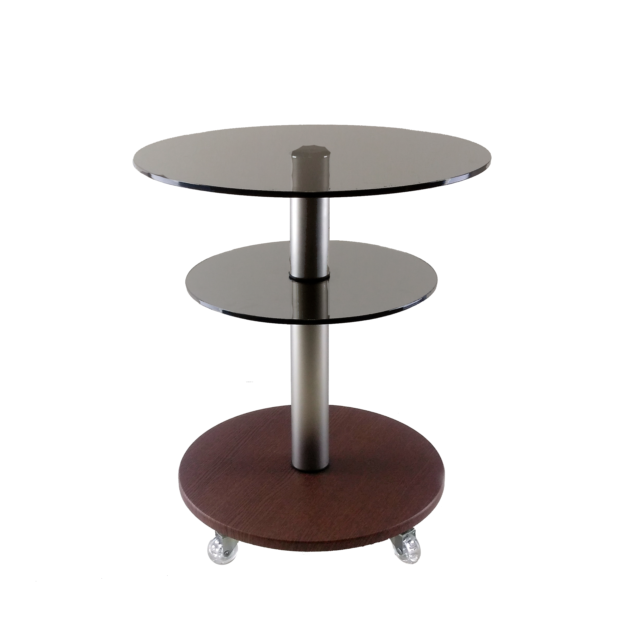 Стол журнальный стеклянный Commus Bravo Light 425 K bronza-dubgold-nks60 Коричневый (422820193)