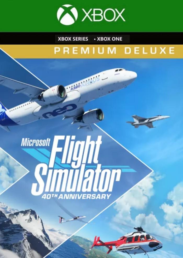 Ключ активации Microsoft Flight Simulator Premium Deluxe 40th Anniversary Edition для Xbox Series (56626230)