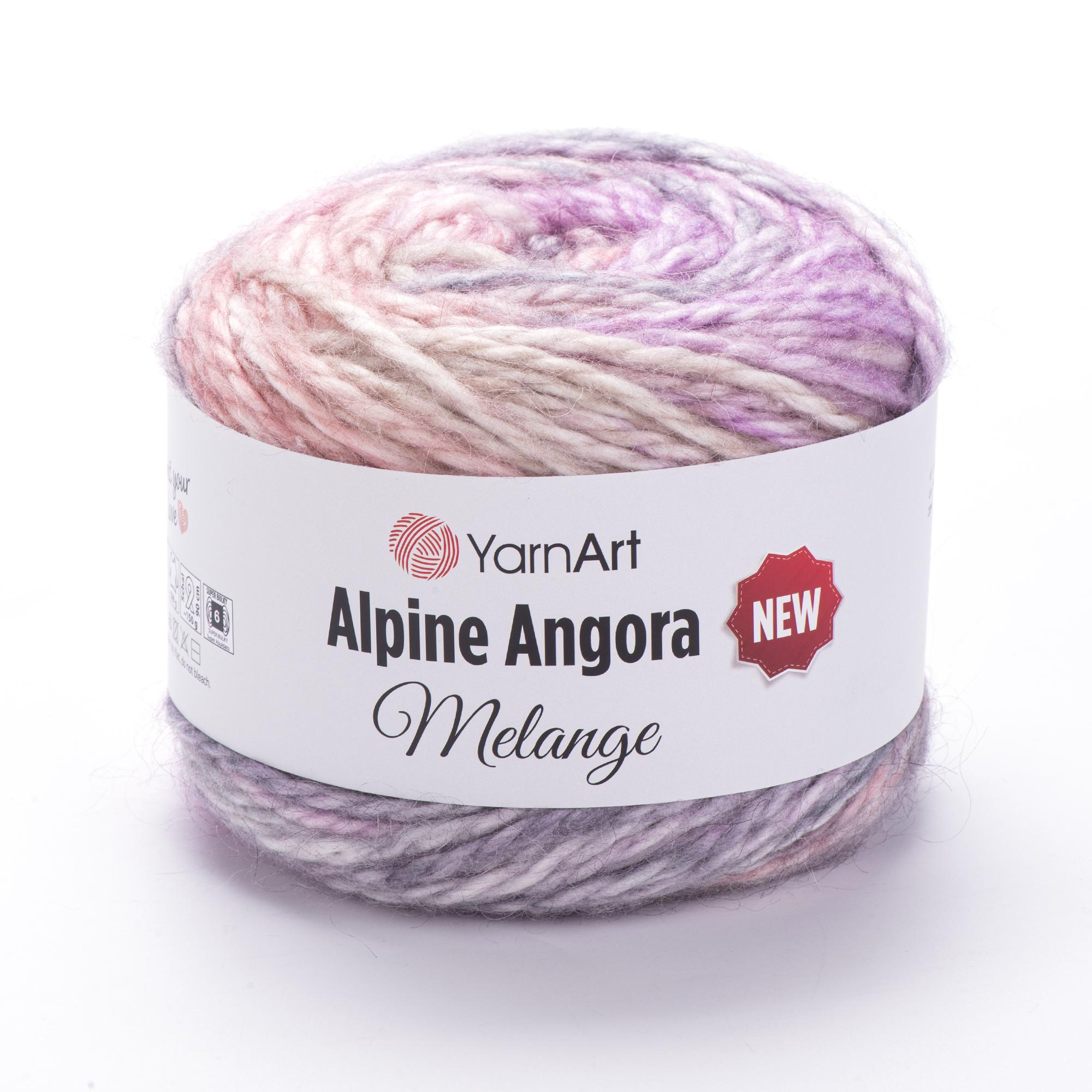 Пряжа YarnArt Alpine Angora Melange New 6413