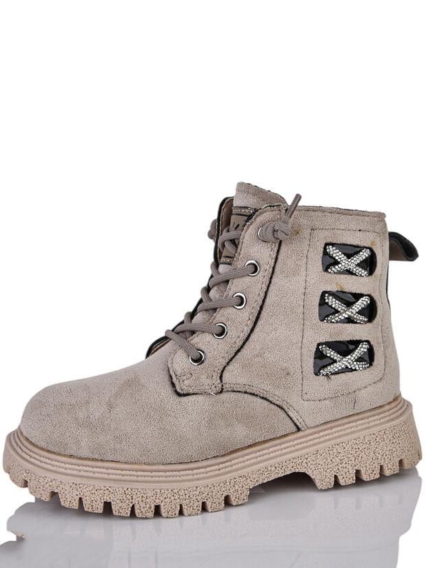 Демісезоні черевики на швидкий шнурівці Paliament BN1559-7B р. 29 Бежевий - фото 2 Демісезоні черевики на швидкий шнурівці Paliament BN1559-7B р. 29 Бежевий - фото 2