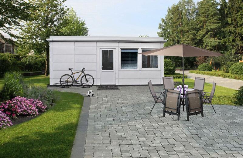 Модульний будинок ЄВРО КАБІНА 277х637 см Білий (13393328) Модульний будинок ЄВРО КАБІНА 277х637 см Білий (13393328)