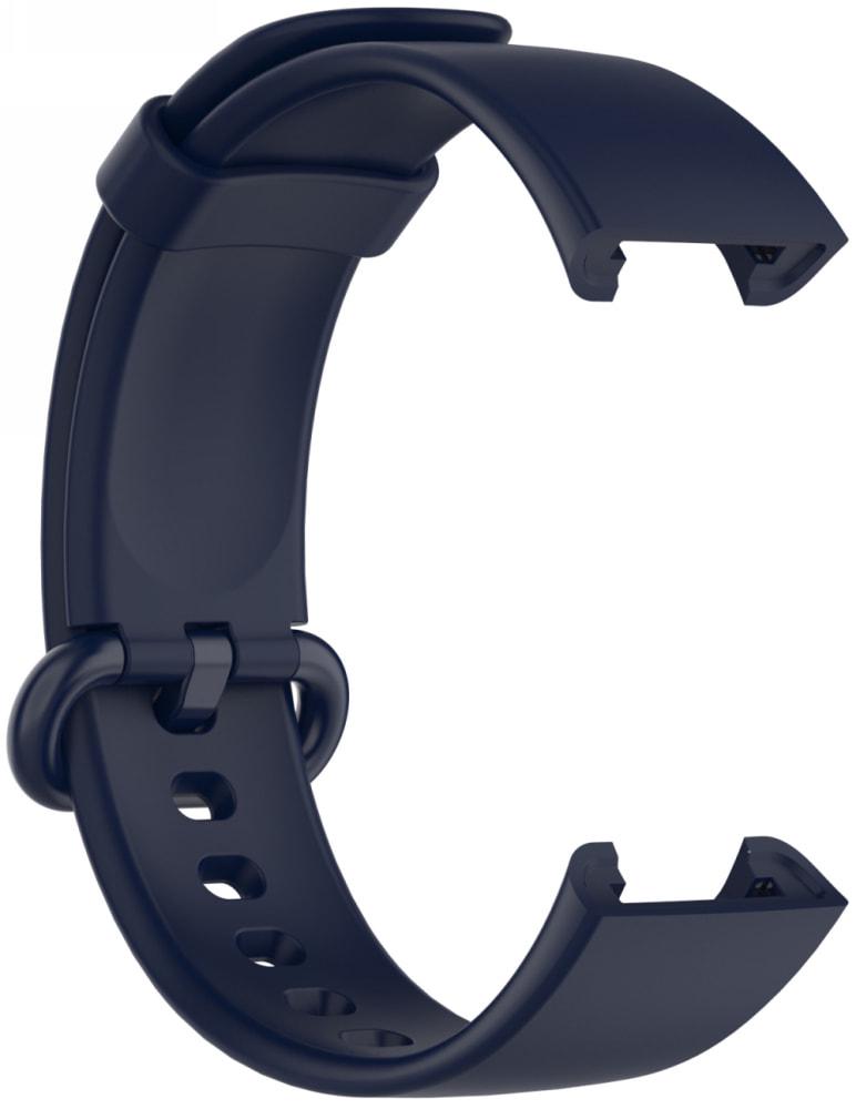 Ремешок Jsota для Redmi Watch 2 Lite силиконовый Dark Blue (28080-5D) - фото 3 Ремешок Jsota для Redmi Watch 2 Lite силиконовый Dark Blue (28080-5D) - фото 3