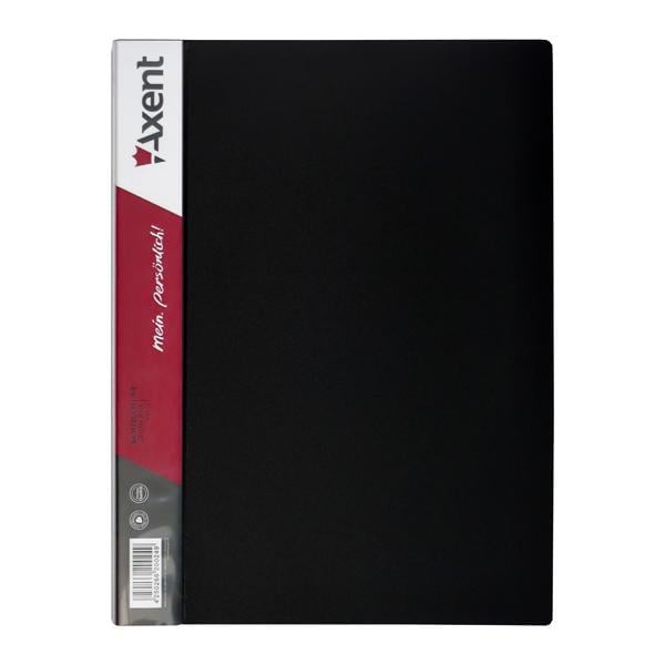 Дисплей-книга Axent из 30 файлов А4 полипропилен Черный (1030-01-a)