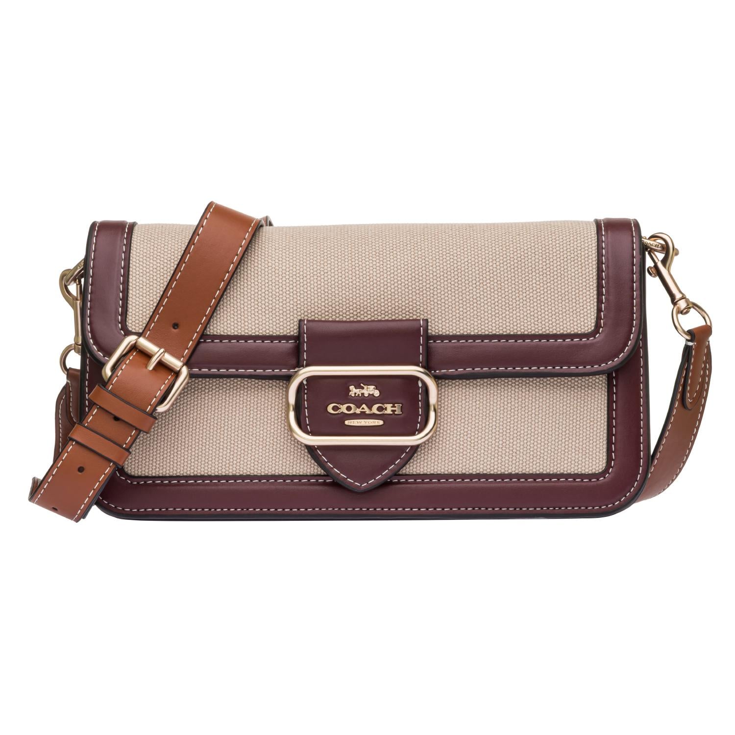 ᐉ Женская сумка через плечо Coach Large Morgan Square Crossbody