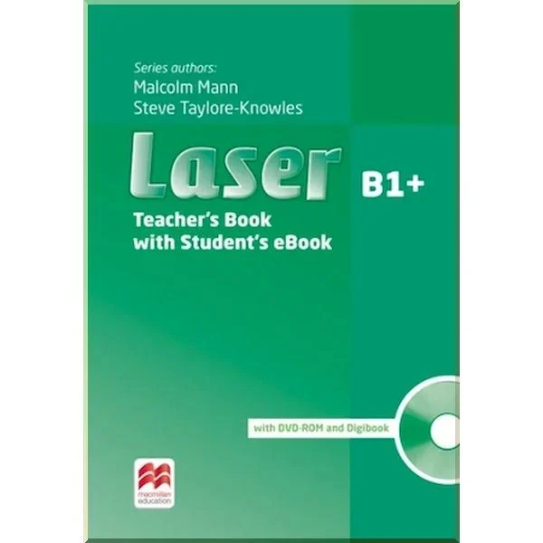 Книга для учителя Laser 3rd Edition B1+ Teacher's Book with eBook Pack