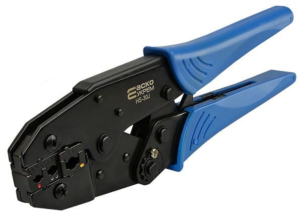 Обжимной инструмент АСКО-УКРЕМ HS-30J 0,5-6 мм2 для наконечников/гильз (A0170010018)