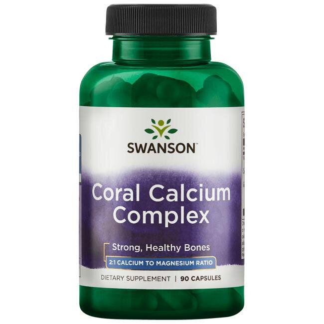 ᐉ Коралловый кальций Swanson Coral Calcium Complex 90 капсул