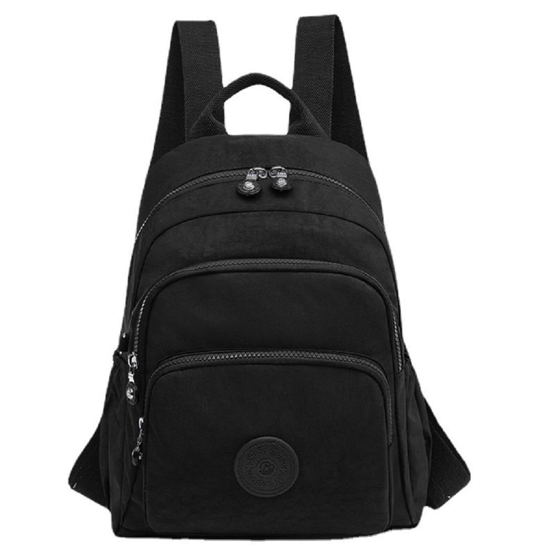Городской рюкзак женский Royal Bag WT1-1974A текстильный Черный (7573)