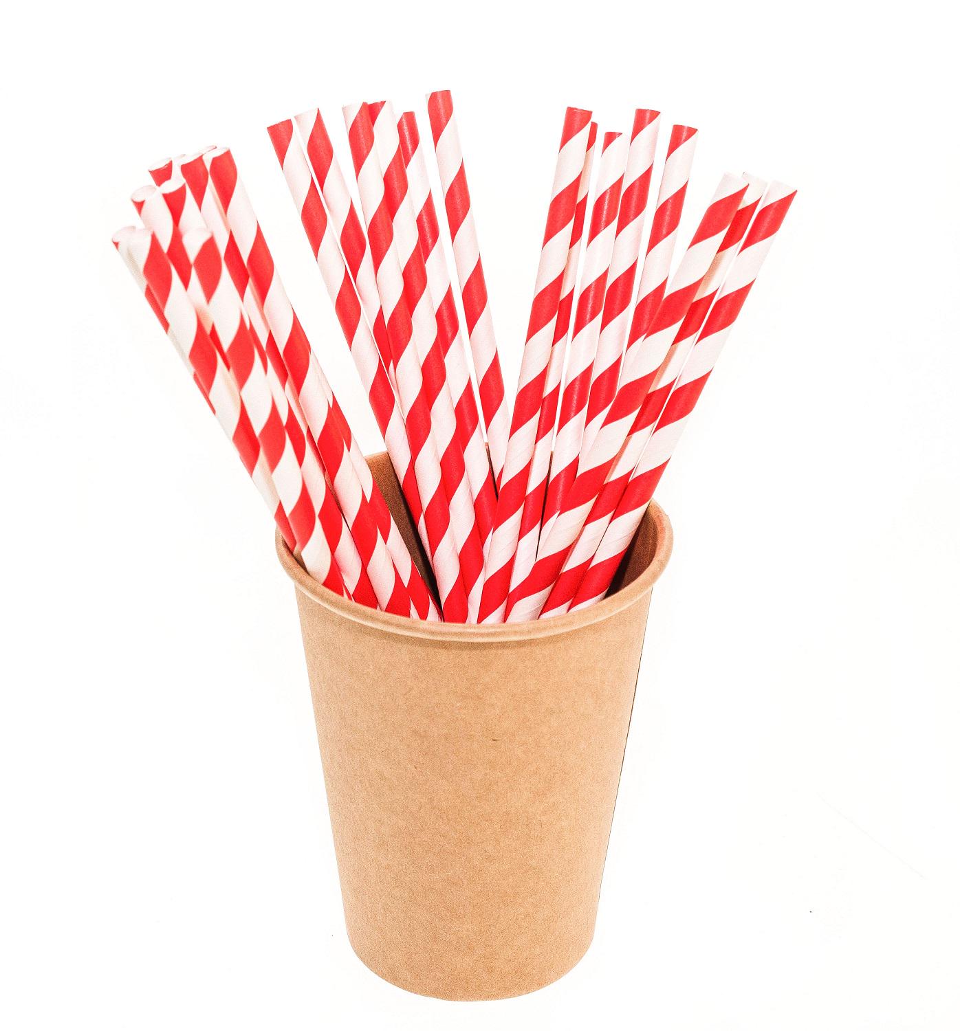 Трубочка для напитков One Chef Диагональ бумажная 8 цветов 200 мм d 6 мм 25 шт. в уп. (51924) - фото 16