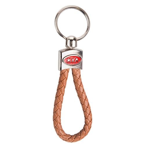 Брелок Vitol Kia плетёный искусственная кожа (154045)