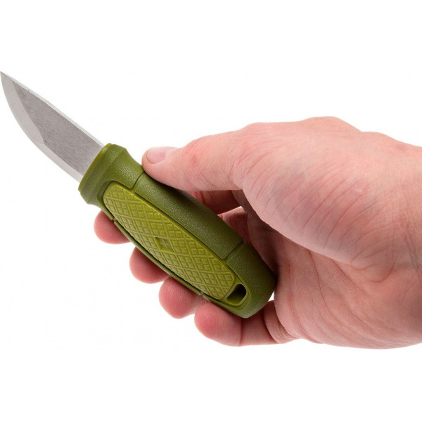 Нескладной нож Morakniv Eldris Neck Knife Green (12633) - фото 7