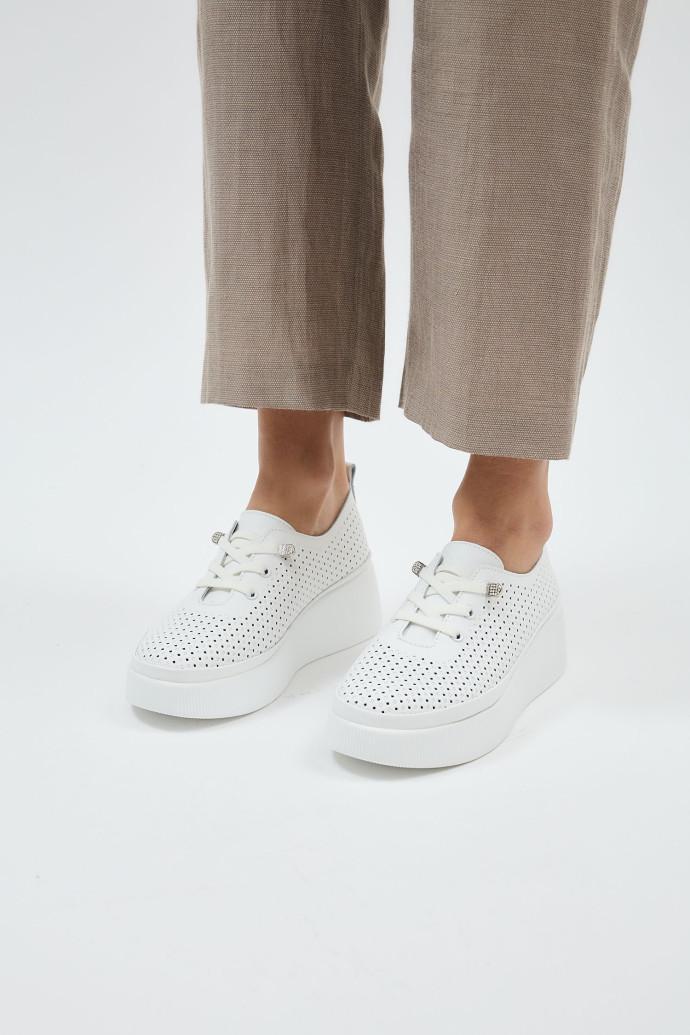 Мокасини жіночі LONZA шкіряні р. 40 Білий (198410) - фото 3 Мокасини жіночі LONZA шкіряні р. 40 Білий (198410) - фото 3