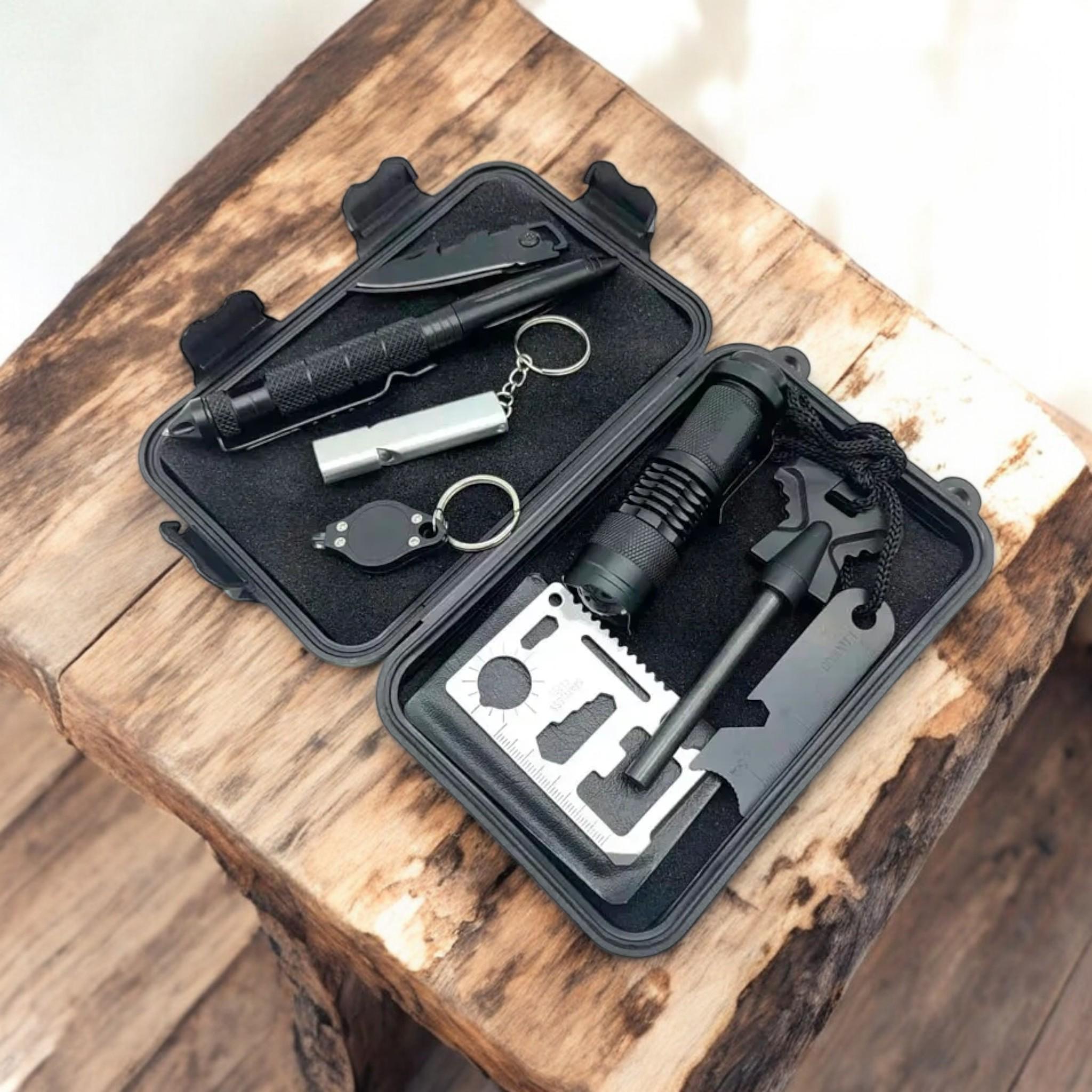 Набір інструментів туристичний для виживання 8в1 SOS-8 (T_SOS-8) - фото 2