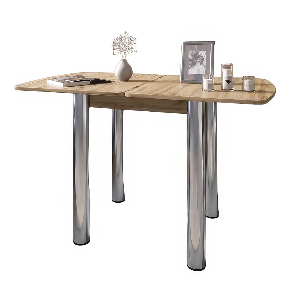 Обеденный стол Lion Нота Мини раскладной 60x70/70x120 см Дуб Аппалачи (000-000-2625) - фото 3 Обеденный стол Lion Нота Мини раскладной 60x70/70x120 см Дуб Аппалачи (000-000-2625) - фото 3