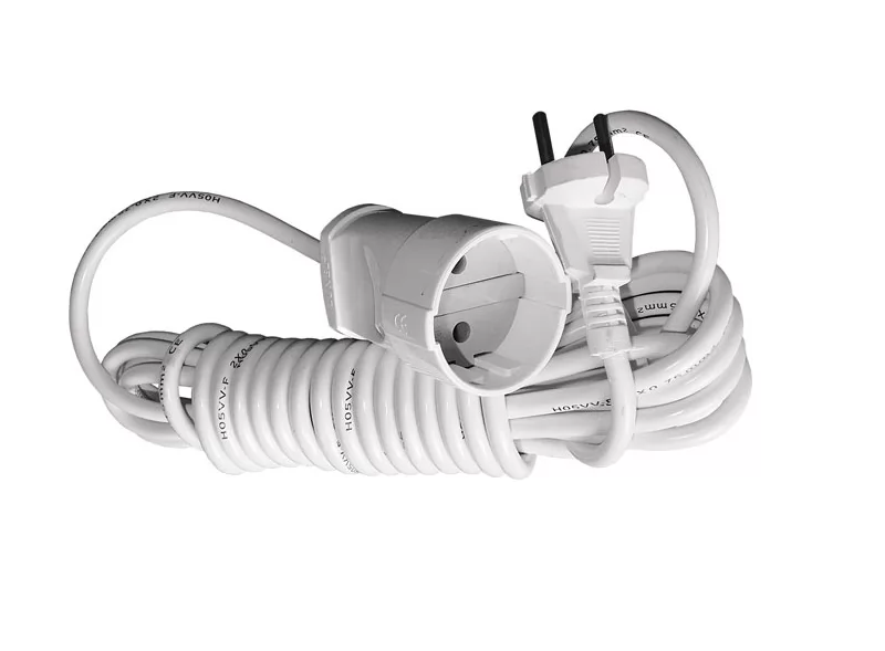 Удлинитель сетевой Luxel 7013 1 гнездо 3М 10A без заземления (442)