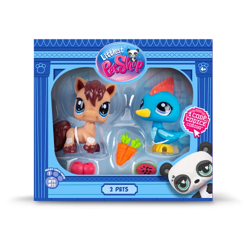 Ігровий набір LITTLEST PET SHOP ФЕРМЕРСЬКА ФІЄСТА 2 фігурки/аксесуари (22158)