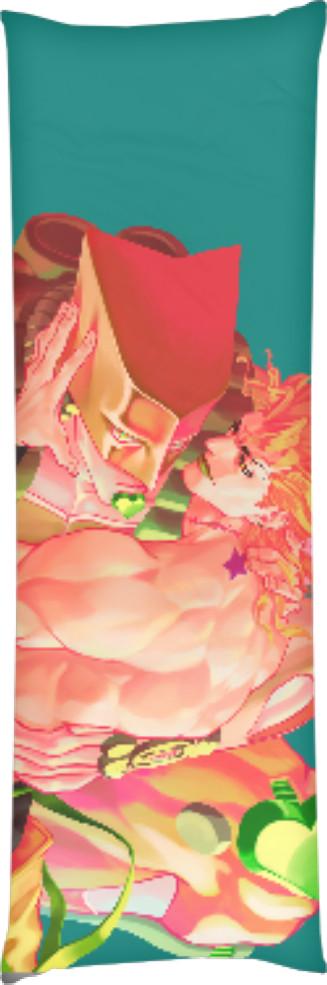 Подушка дакимакура Jojo's Bizarre Adventure 3 60x180 см (14094700)