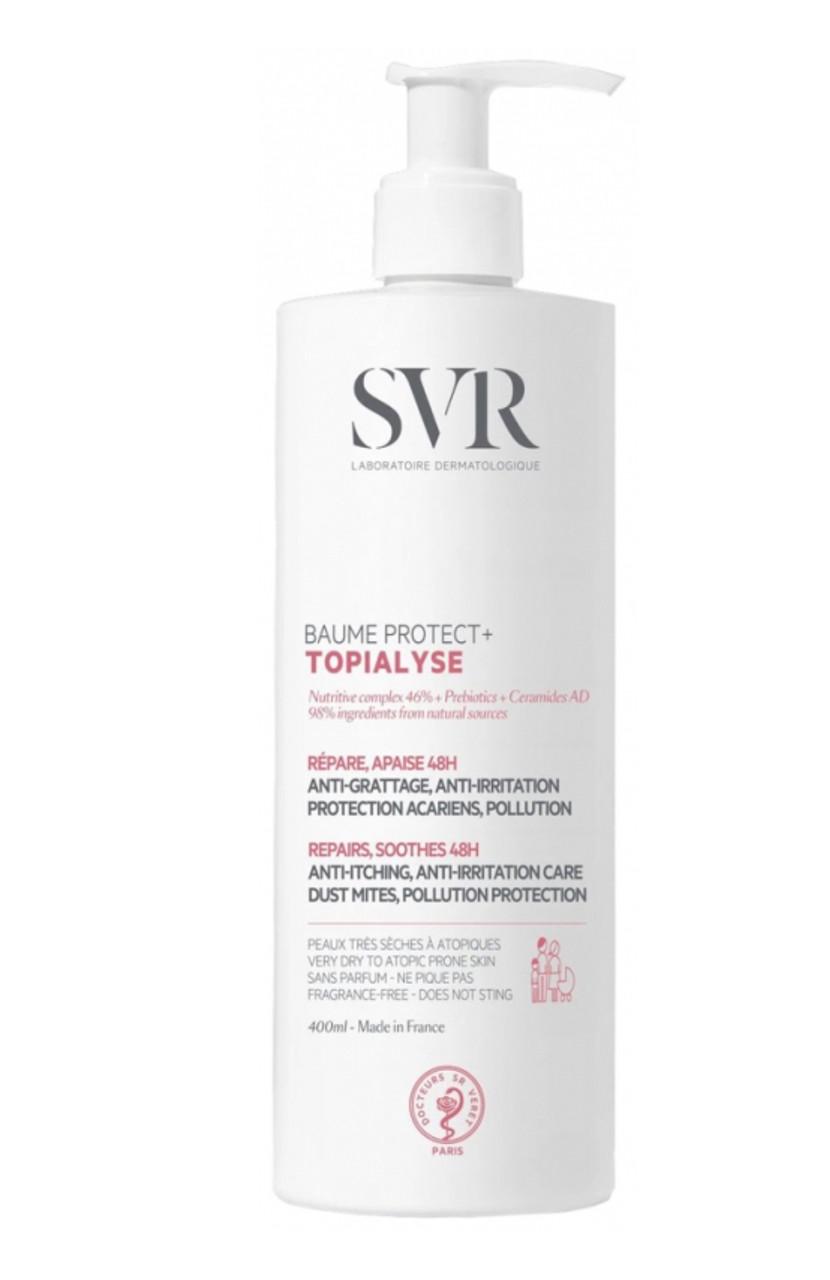 Бальзам защитный SVR Topialyse Baume Protect+ для сухой и очень сухой кожи лица и тела 400 мл (2440742809)