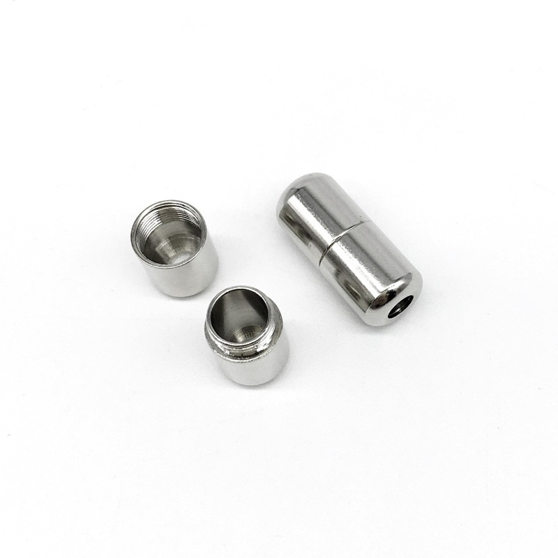 Фиксаторы для шнурков Капсула Серебристый