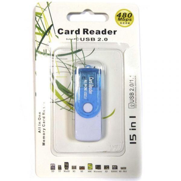 Флеш накопитель USB Card Reader 5в1 - фото 3 Флеш накопитель USB Card Reader 5в1 - фото 3