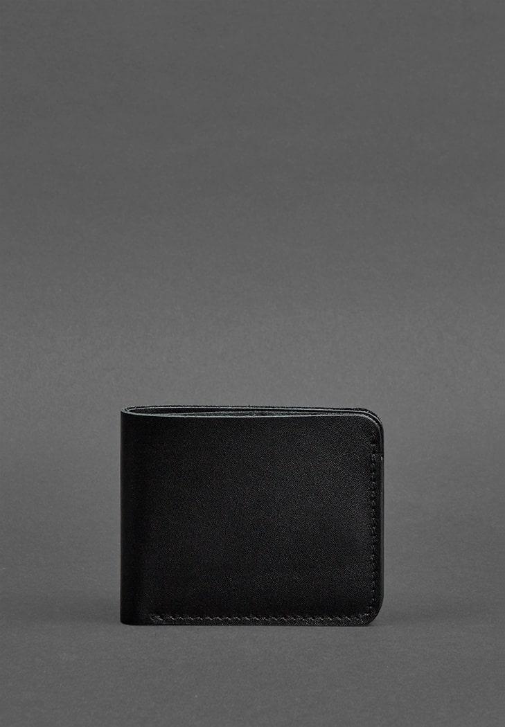 Портмоне мужское кожаное BlankNote 4.1 4 кармана Угольно-черный (A-026225) - фото 6 Портмоне мужское кожаное BlankNote 4.1 4 кармана Угольно-черный (A-026225) - фото 6