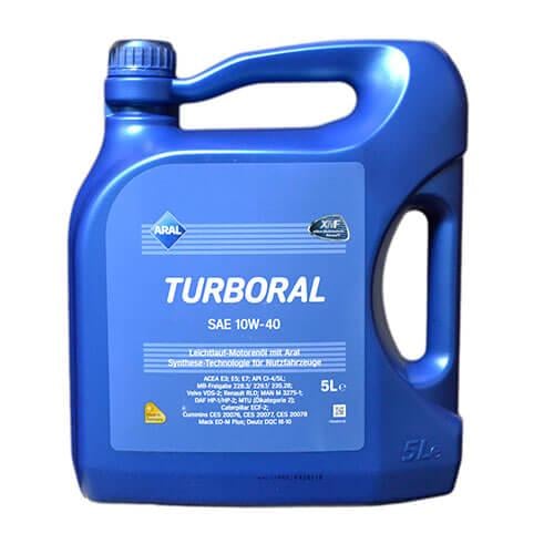 Моторное масло ARAL Turboral 10W40 5л (AR-15BCD5)