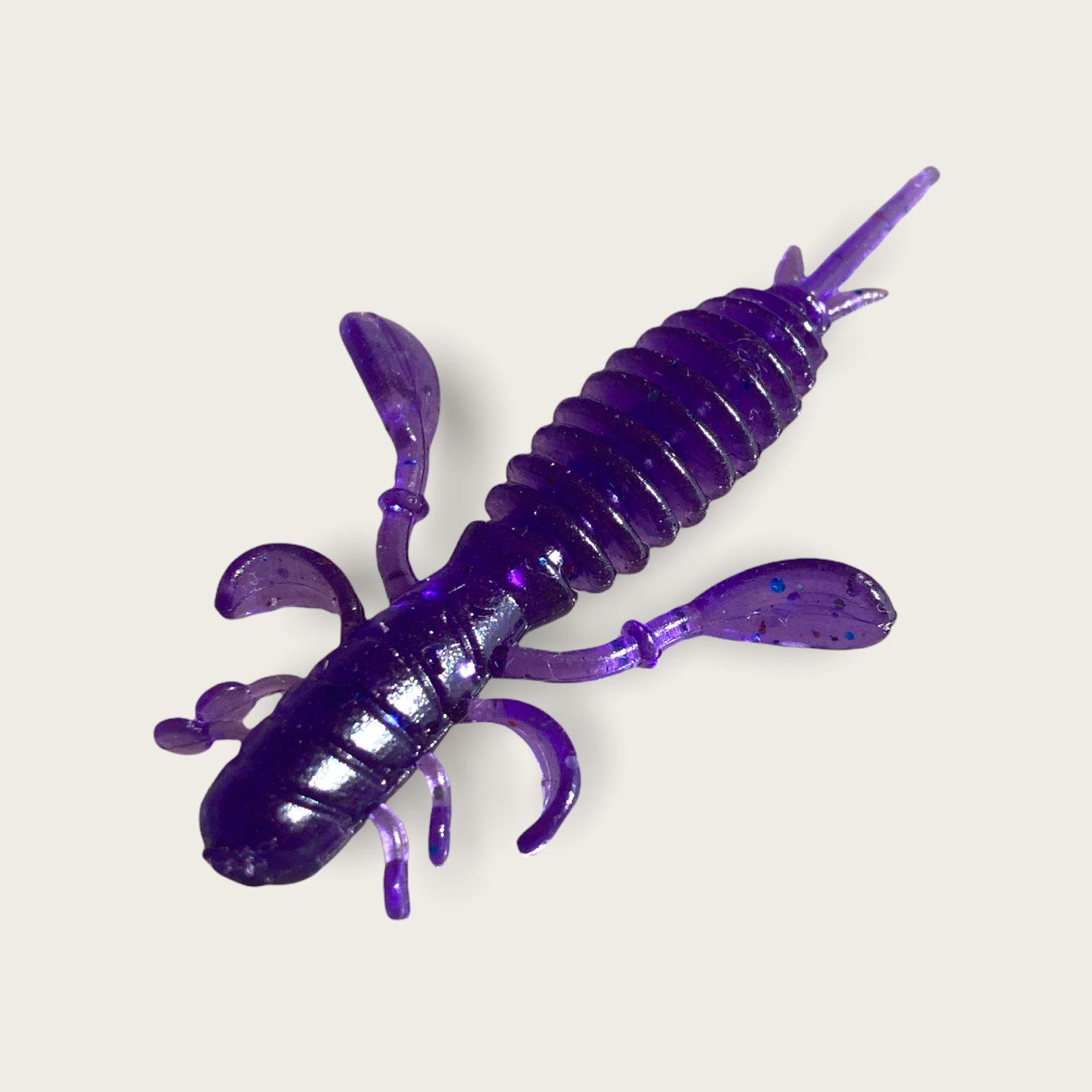 Приманки Big Baits Bouncy речная серия 2,0" 8 шт. # 109 Dark Violet (2204109) - фото 2 Приманки Big Baits Bouncy речная серия 2,0" 8 шт. # 109 Dark Violet (2204109) - фото 2