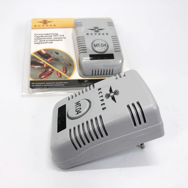 Відлякувач ультразвуковий Яструб МТ.04 від комах та тарганів (tf6759) - фото 5