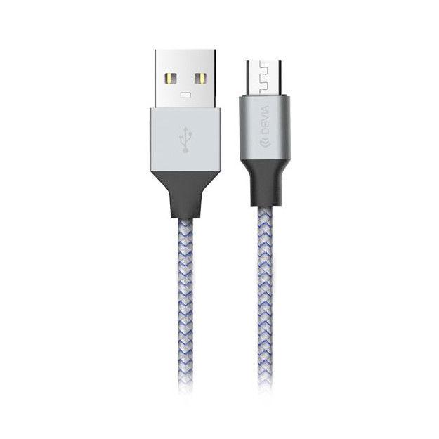 Кабель Devia Tube microUSB 1 м