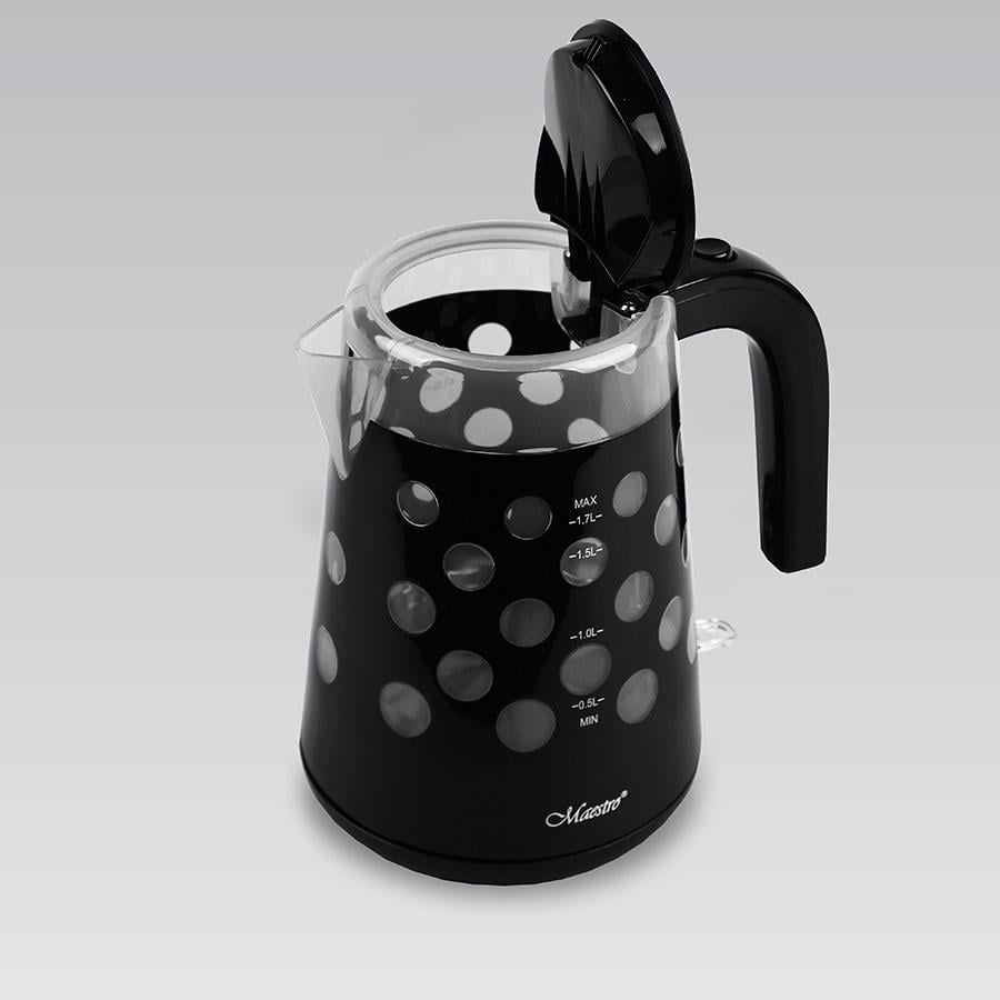 Электрочайник Maestro MR-045 1,7 л 2000 Вт Черный (21-53-59853-01)