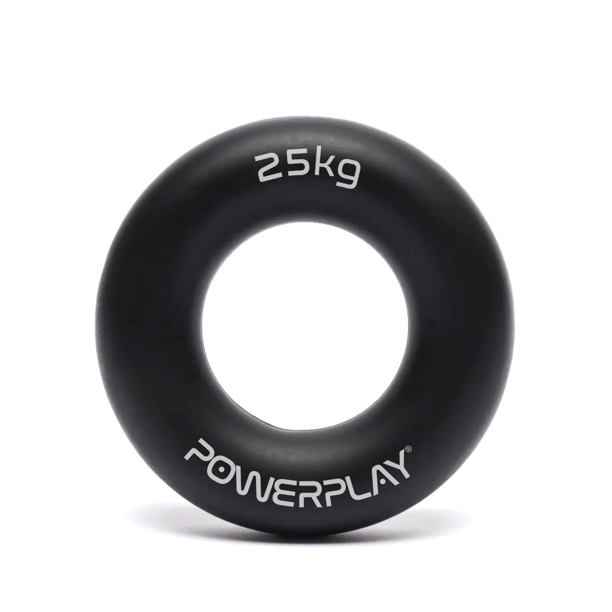 Эспандер кистевой силиконовый PowerPlay PP-4324 Hand Grip Ring Hard 25 кг Черный (3019802653)