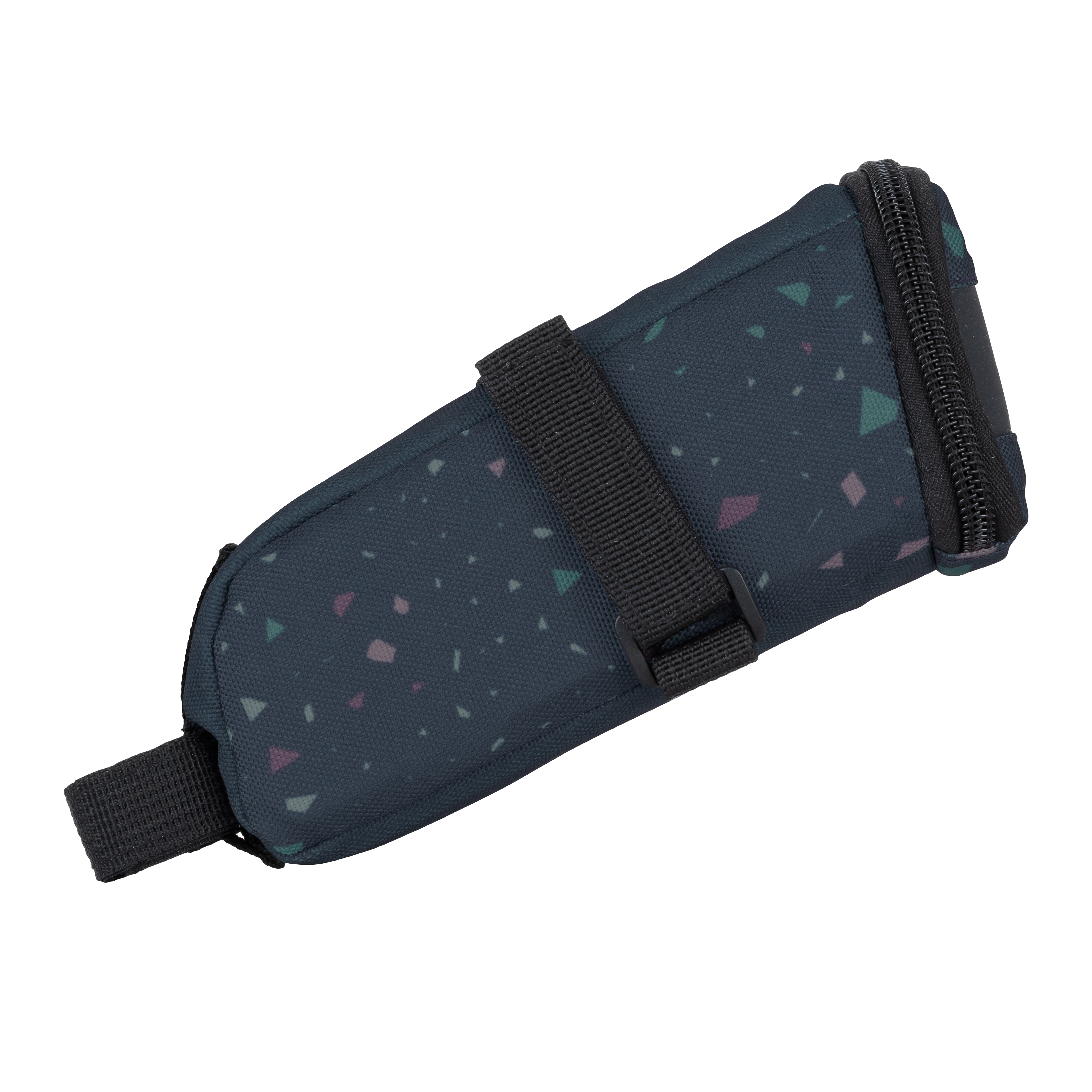 Сумка під сідло KLS Tilt T-strap конфетті M Темно-синій