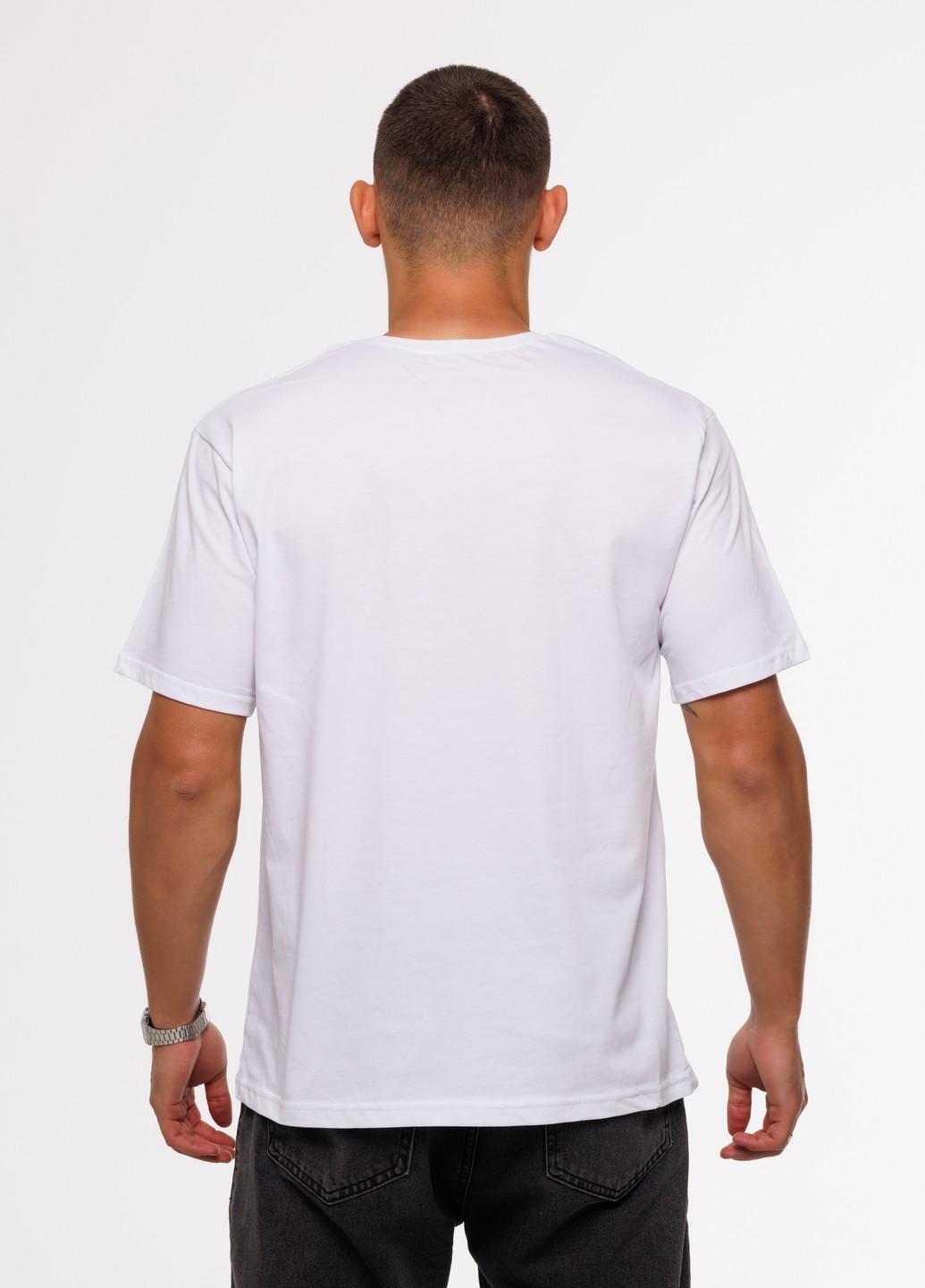 Футболка чоловіча Motorcycle Наталюкс L Білий (1218053200031) - фото 5