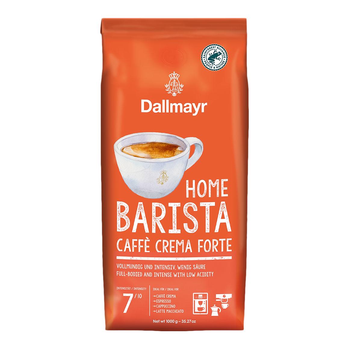 Кофе зерновой Dallmayr Home Barista Caffe Crema Forte 1 кг