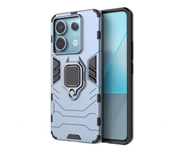 Чехол накладка Ricco Black Panther Armor для Xiaomi Redmi Note 13 4G Синий