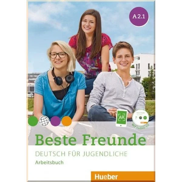 Рабочая тетрадь Beste Freunde A2.1 Arbeitsbuch mit Audio CD