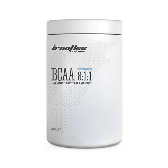 Аминокислота BCAA для спорта IronFlex BCAA Performance 8-1-1 400 г 80 порций Lemon