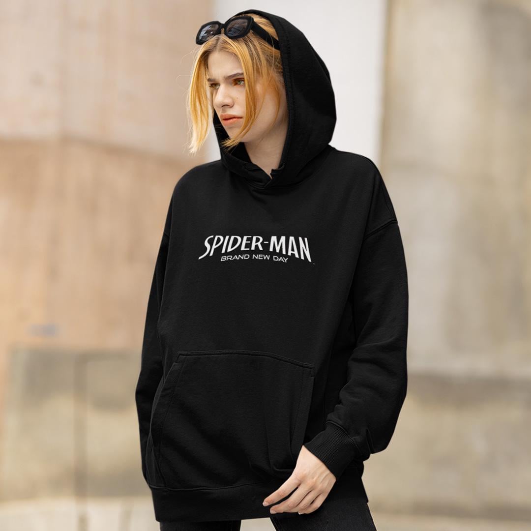 Худи флисовый женский Spider Man Brand New Day L Черный (0000021481)